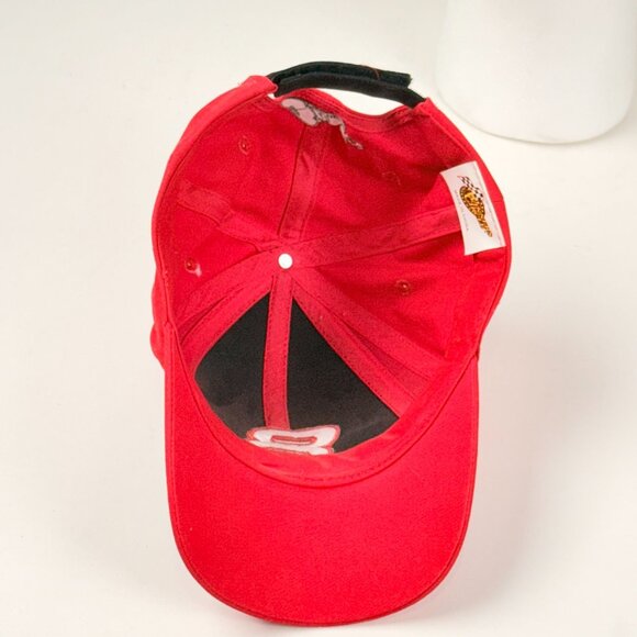 Dale Earnhardt Jr. 8 Winner’s Circle Budweiser Hat Red Black Adjustable - Picture 6 of 7